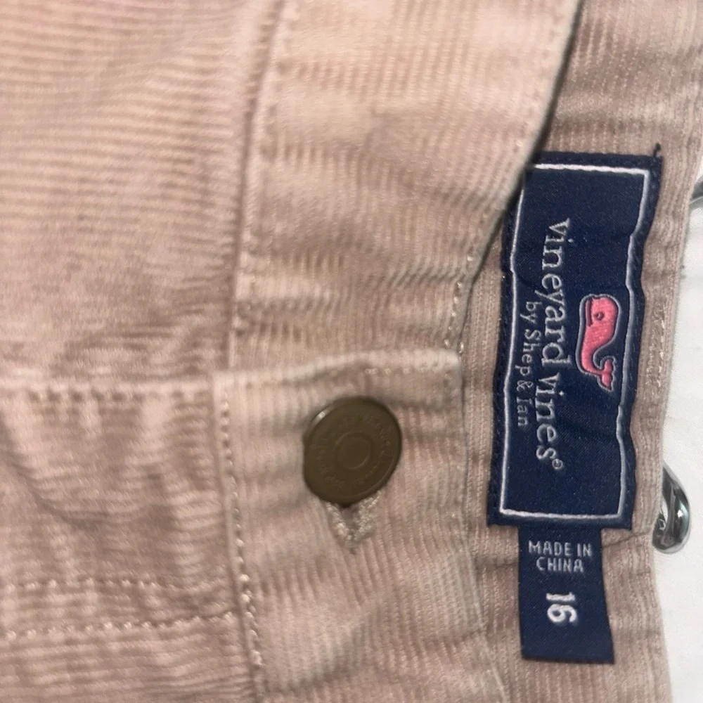 Vineyard Vines big boys Corduroy Pants in Tan